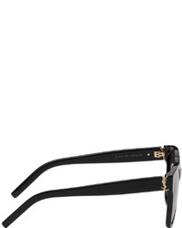 Saint Laurent Black Sl M40 Sunglasses