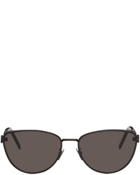 Saint Laurent Black Sl M90 Sunglasses