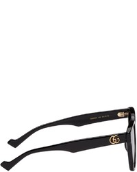 Gucci Black Square Interlocking G Sunglasses