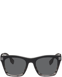 Burberry Black Square Logo Sunglasses