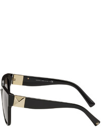 Valentino Garavani Black Square Sunglasses