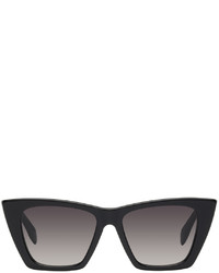 Alexander McQueen Black Square Sunglasses