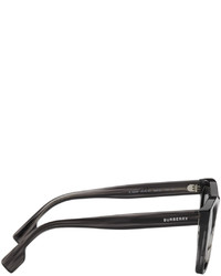 Burberry Black Transparent Square Sunglasses
