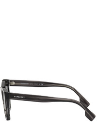 Burberry Black Transparent Square Sunglasses