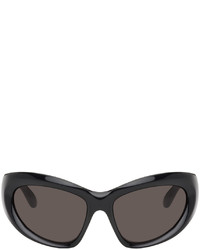 Balenciaga Black Wrap D Frame Sunglasses