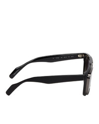 Yohji Yamamoto Black Yy7022 Sunglasses