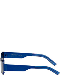 A BETTER FEELING Blue Pollux Sunglasses