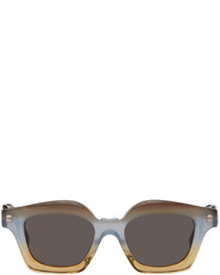 Loewe Brown Acetate Square Sunglasses