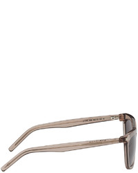 Saint Laurent Brown Sl 515 Cat Eye Sunglasses