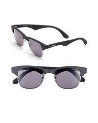 Carrera Eyewear 51mm Browline Sunglasses Ruthenium Matte Black One Size