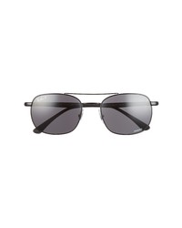 Ray-Ban Chromance 54mm Polarized Square Sunglasses
