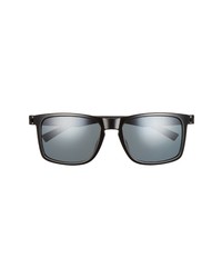 Hurley Classics 56mm Polarized Rectangular Sunglasses