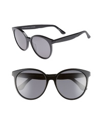 DIFF Cosmo 56mm Polarized Round Sunglasses