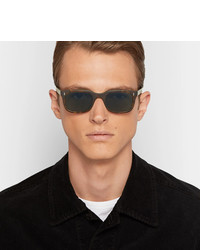 Kingsman Culter And Gross Square Frame Matte Tortoiseshell Acetate Sunglasses