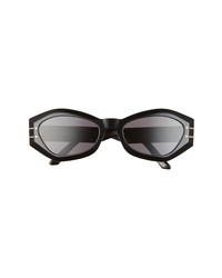 Christian Dior Diorsignature 55mm Butterfly Sunglasses