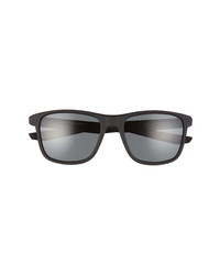Nike Essential Endeavor 57mm Polarized Square Sunglasses