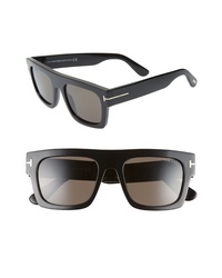 Tom Ford Fausto 53mm Flat Top Sunglasses