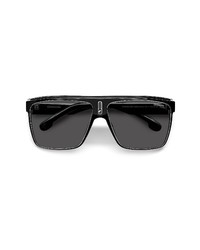 Carrera Eyewear Flat Top Gradient Sunglasses In Black Gray Polarized At Nordstrom
