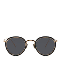 Eyevan 7285 Gold 717e Sunglasses