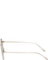 Oliver Peoples Gold Altair Sunglasses