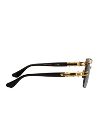 Dita Gold And Black Grand Evo One Sunglasses