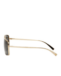 Versace Gold Deep Greca Sunglasses