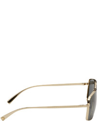 Versace Gold Greca Deep Profile Sunglasses
