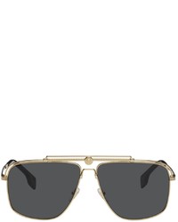 Versace Gold Medusa Focus Sunglasses