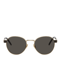 Saint Laurent Gold Sl M62 Sunglasses
