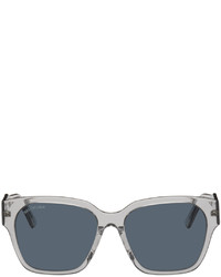 Balenciaga Gray Shiny Sunglasses