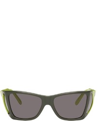 JW Anderson Green Persol Edition Wide Frame Sunglasses