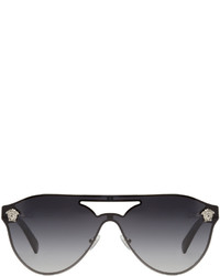 Versace Grey Pilot Sunglasses