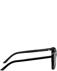 Balenciaga Grey Rectangular Sunglasses