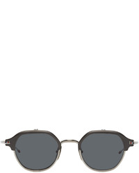 Thom Browne Grey Silver Tb812 Flip Up Sunglasses