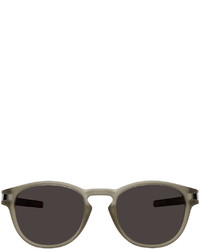 Oakley Grey Translucent Latch Sunglasses