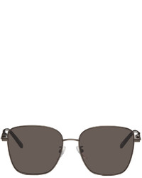 Balenciaga Gunmetal Square Sunglasses