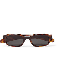 FLATLIST Hanky Rectangular Frame Tortoiseshell Acetate Sunglasses