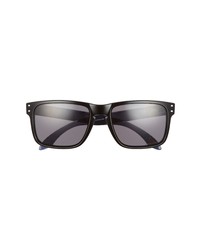 Oakley Holbrook 57mm Sunglasses In Polished Blackprizm Grey At Nordstrom