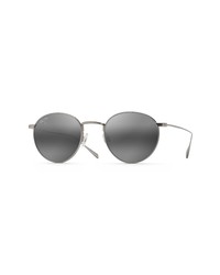 Maui Jim North Star 48mm Polarized Round Sunglasses