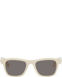 Bottega Veneta Off White Square Sunglasses