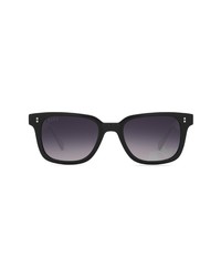 DIFF Paxton 52mm Polarized Square Sunglasses In Black At Nordstrom