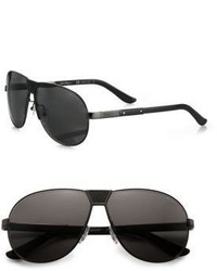 Salvatore Ferragamo Pilot 61mm Carbon Fiber Sunglasses