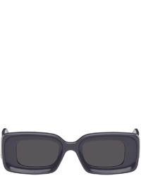 Loewe Purple Rectangular Sunglasses