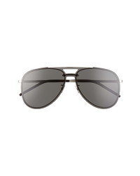 Saint Laurent Ray Ban 99mm Aviator Sunglasses
