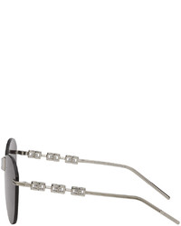Givenchy Silver 4gem Sunglasses