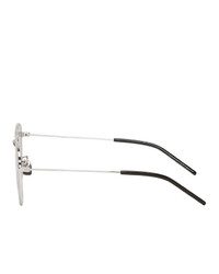 Saint Laurent Silver Sl 309 Sunglasses