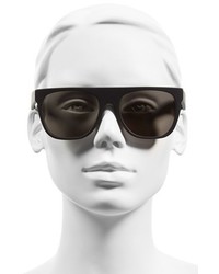 Super By Retrosuperfuture Flat Top 55mm Retro Sunglasses Matte Black