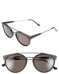 Super By Retrosuperfuture Giaguaro 48mm Sunglasses Matte Black Gunmetal