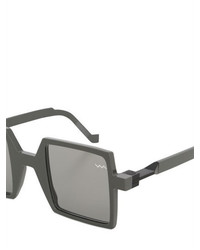 Va Va Square Framed Mirrored Sunglasses