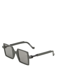 Va Va Square Framed Mirrored Sunglasses